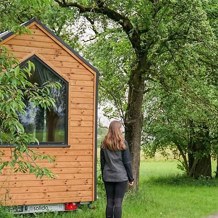Villa Lisi Grun Tiny House By Tiny Away Sattledt Exterior foto
